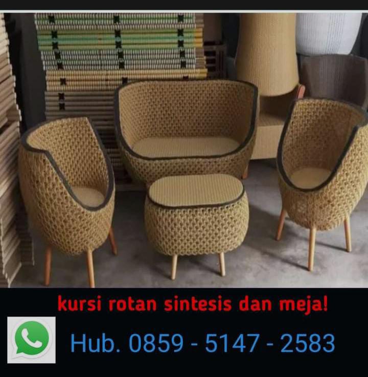 kursi rotan sintetis