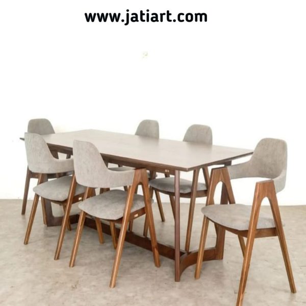 mid century dining table set