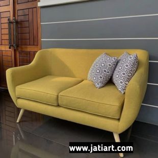 retro sofa